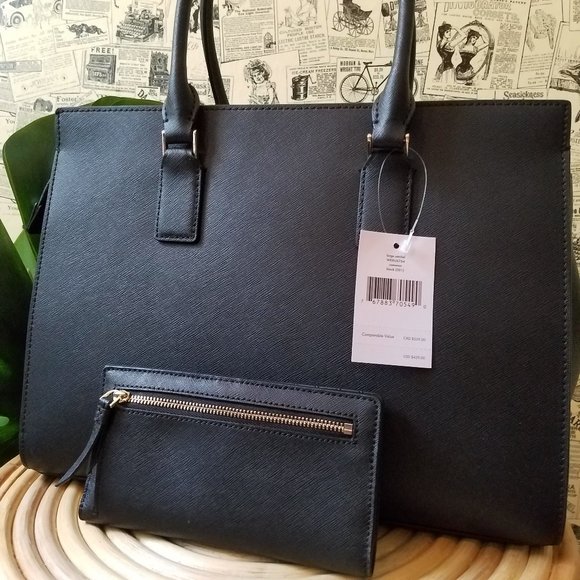 Kate Spade Authentic Christmas Gift Set Purse New - Picture 4 of 14